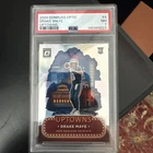 DRAKE MAYE 2024 DONRUSS OPTIC UPTOWNS ROOKIE HOLO PRIZM SSP RC PSA 7