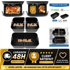 Moule Silicone Air Fryer Ninja AF500EU COSORI 10L - 3 Pièces Grand Format