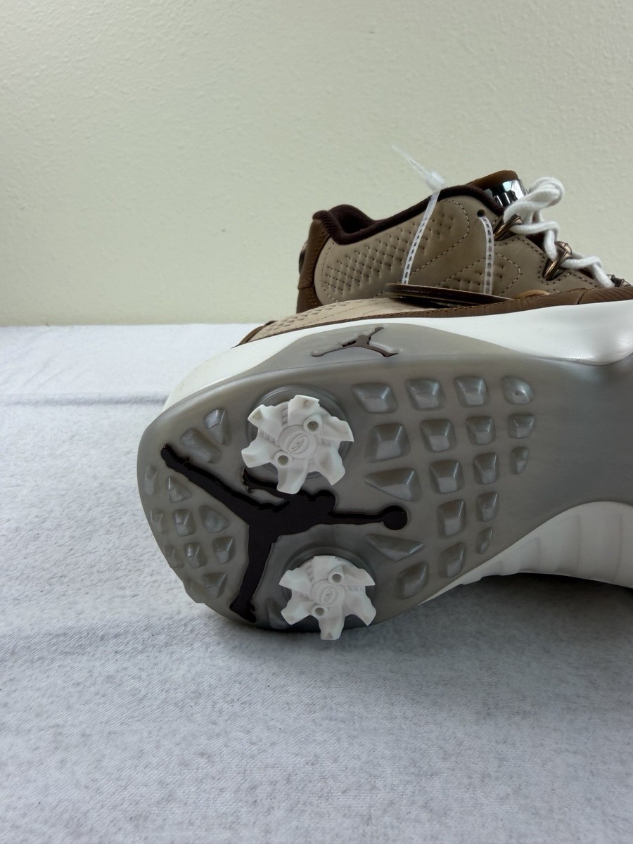 Nike Air Jordan 9 G Golf Masters 2024 Wood Woodgrain Shoes  display picture 2