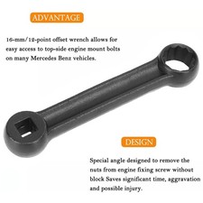 16mm Engine Mount Wrench for Mercedes Benz W203/204 W210/211 W220/221 Local NEW