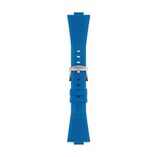  BRAND NEW Authentic Tissot PRX Light Blue Rubber Watch Band Strap T852049577