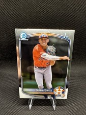 2025 Bowman Chrome - Caden Powell - 1st Bowman #BCP-212 - Astros