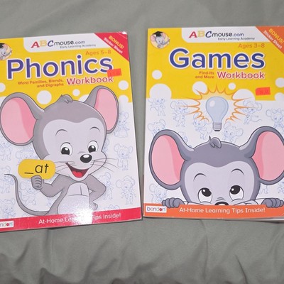 Early Learning Academy Phonics Workbook Paperback Ages 4-8