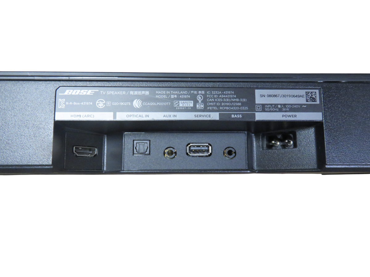 Bose 431974 TV Speaker Bluetooth Soundbar for sale online | eBay