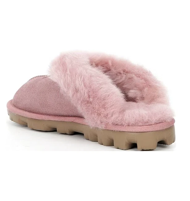 LO ÚLTIMO UGG Zapatillas Coquette Gamuza Firma Logo Detalle Clima Frío - Rosa Amanecer N Foto 2 de 4