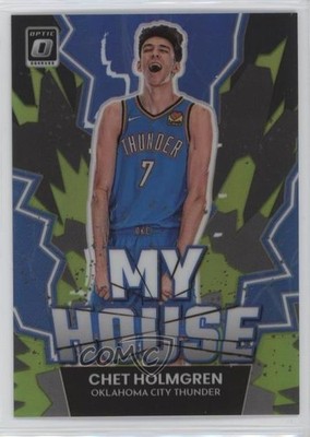 2022 Donruss Optic My House Lime Green Prizm 51/149 Chet Holmgren Rookie RC 1bg9