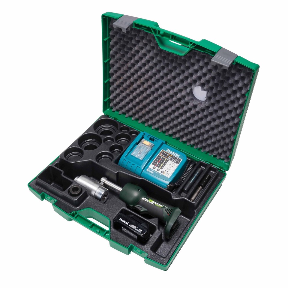 Greenlee LS50L11A Battery-Powered Knockout Punch Driver Tool Kit | eBay