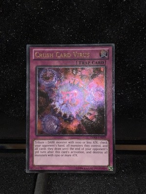 DPKB-EN039 NM Crush Card Virus Duelist Pack Kaiba NA Ultimate Rare Yugioh