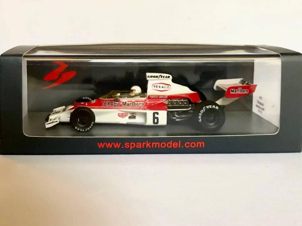 F1 1:43 Spark S7147 McLaren M23 N°6 Denny Hulme Winner Argentinian GP 1974, New - Immagine 3 di 4