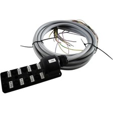 Murrelektronik MVP12 8-Port M12 Passive Distribution Box Integrated Cable