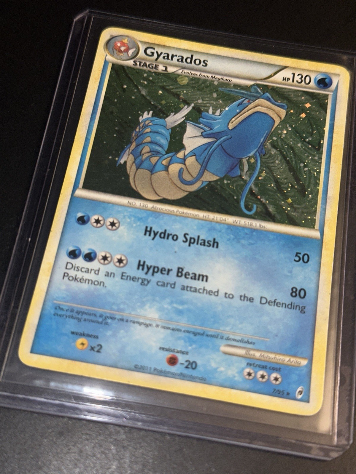 Gyarados 7/95 LP Condition Call of Legends Holo Card Pokemon TCG