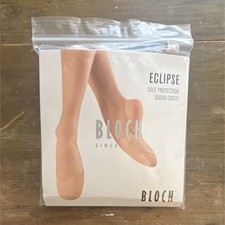 Bloch Eclipse Sole Protection Lyrical Ballet Shoes Beige S0619L Size Large