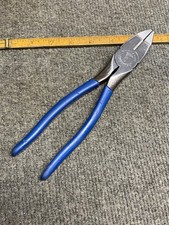 Vintage M. Klein 8-1/2  Lineman Pliers 212-8N...