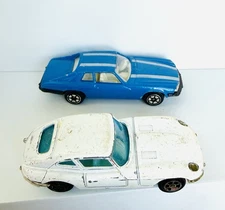 YATMING JAGUAR no. 1010 E TYPE E4.2 DIE-CAST CAR VINTAGE 70's 80s YAT MING LOT