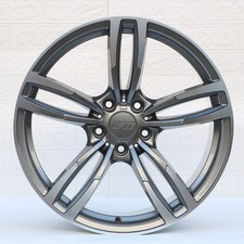 19 W1121 Gunmetal Machine Staggered Wheels Rims Fits Bmw 428i 430i 435i 440i