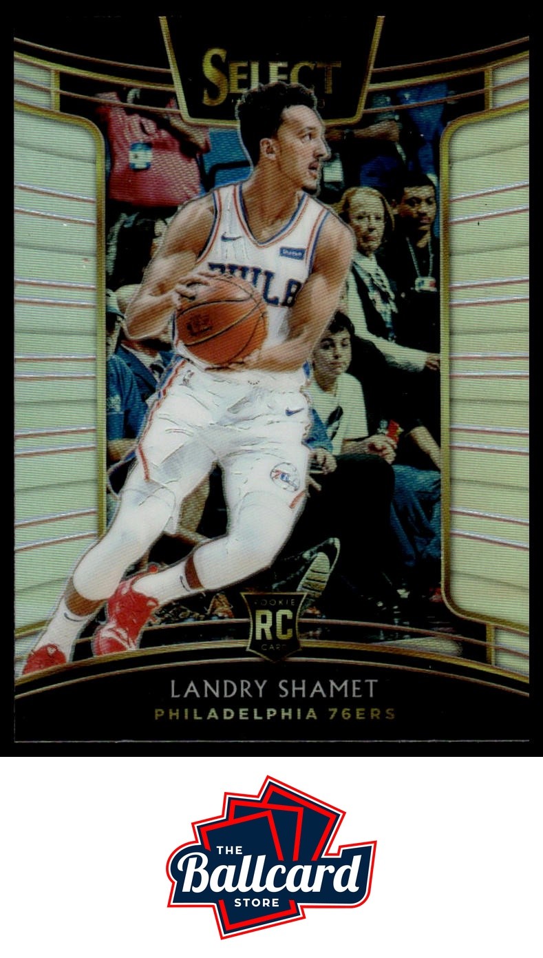 2018-19 Panini Select #59 Landry Shamet Silver Prizms