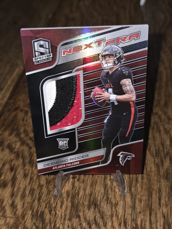 2022 Spectra Next Era Desmond Ridder RC 3-Color Patch /99 Red/Black Rookie - Image 2 of 4