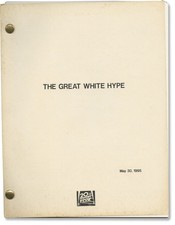 Jeff Goldblum Samuel L Jackson GREAT WHITE HYPE Original screenplay for #167509