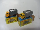 Matchbox Lesney Regular Wheels #37 Cattle Truck- METAL & PLASTIC BASES, boxed