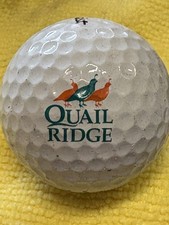 Logo klubu golfowego Quail Ridge Piłka golfowa - Kelowna BC Kanada