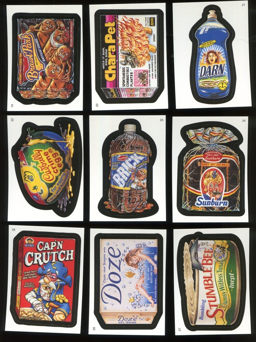 2006 Topps Wacky Packages Series 3 (54 of 55) - Artist Signed x3