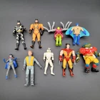 Vtg Lot of 8 Action Figures Batman Ninja Turtles Start Wars Transformers