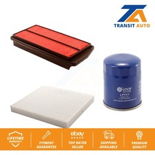 Air Cabin Engine Oil Filters (3 Total) Kit For 2007-2012 Acura RDX KFM-100182