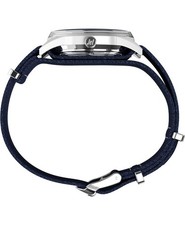 Timex Men s Accessories Watch Timex Men s Mechanical Automatic Blue Fabric Wa