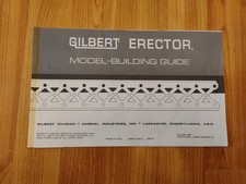 Gilbert Gabriel Erector Set 1969 M-8113 Model Building Guide Manual