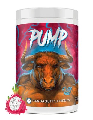 Panda Supps Pump Stim Free Pre Workout 20/40 Serving