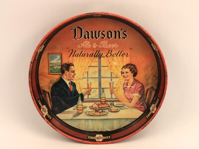 Dawson's Ale and Beer Advertising Tray