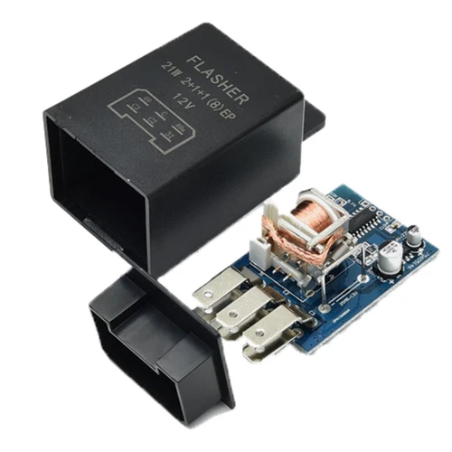 Blinkrelais Schlepper Traktor Blinker Blinkgeber Relais Universal,12V/21W(2+1+1) - Zdjęcie 3 z 15