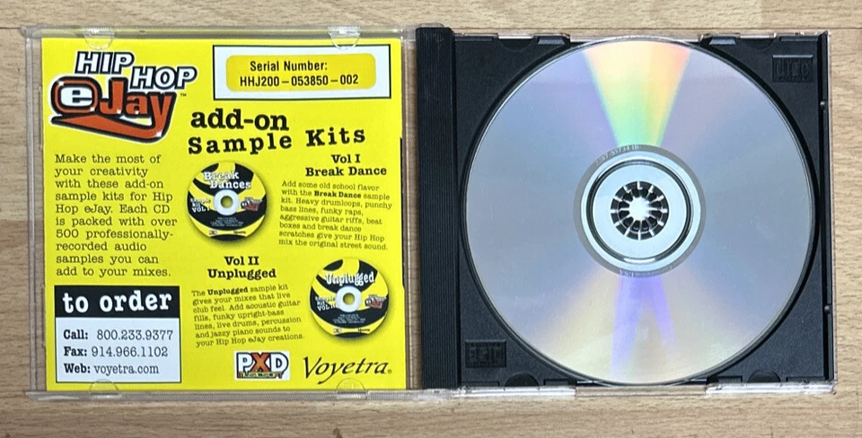 Hip Hop eJay The Future Of Music CD-ROM For Pentium PC WIN 95/98/NT 4.0 (Used) - Image 3 of 4