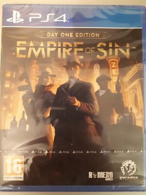 Empire of Sin Day One Edition PlayStation 4 brandneu & versiegelt 