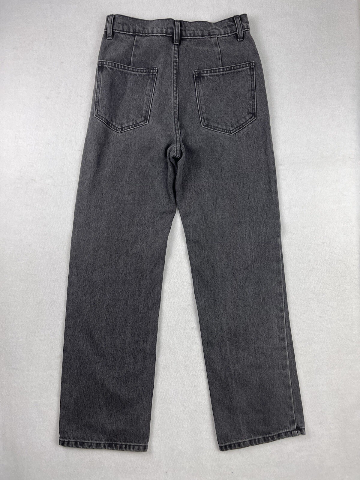 FILA Jeans donna WHIMSY + ROW vita alta gamba larga taglia 26X28 grigio