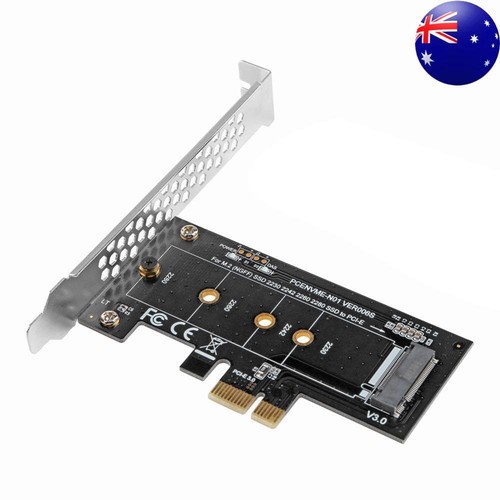PCI-E 3.0 x4 to M.2 Key Slot Converter Adapter and Low profile brack