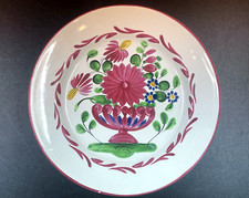 Ancien Assiette Faïence de