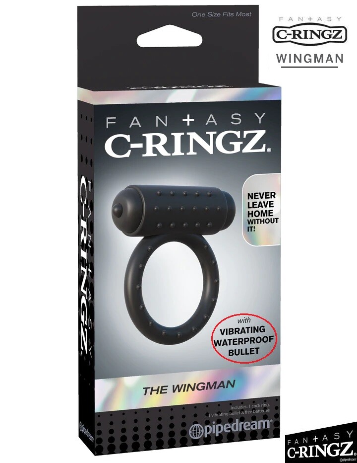 Fantasy C-Ringz THE Wingman Cock Ring VIBRATING Bullet Sex Toys for Couples W/P | eBay Fantasy C-Ringz THE Wingman Cock Ring VIBRATING Bullet Sex Toys for Couples W/P | eBay