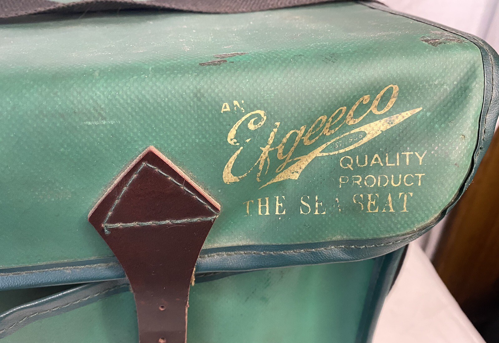 Efgeeco. 'The Sea Seat' Fishing Tackle Box Seat eBay