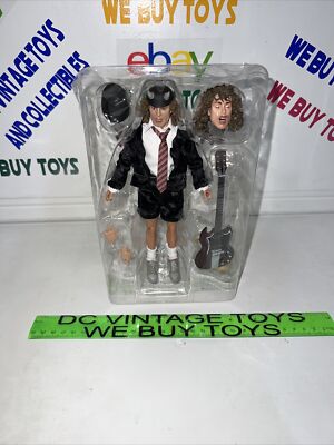 NECA AC/DC ANGUS YOUNG 7'' ACTION FIGURE HIGHWAY TO HELL NEW No Box!  