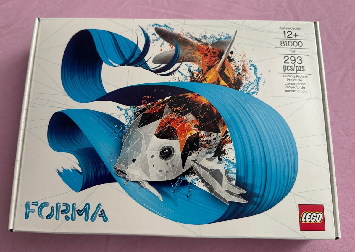 Lego Forma Koi 81000 Complete Set Brand New Sealed!