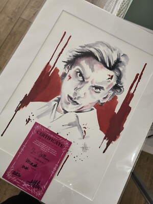 Vecna HENRY CREEL Stranger Things Gemälde Bild Original Wandbild 