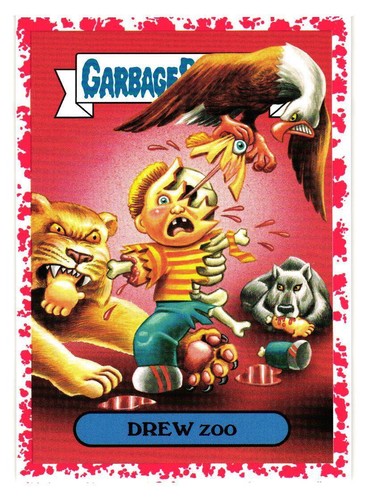 2016 GARBAGE PAIL KIDS SERIES 2 PRIME SLIME TRASHY TV PICK YOUR CARD BLOODY RED - Picture 264 of 323