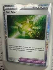 Pokémon Scorching Charcoal 026/034, Sun Seed 027/034, Drops In The Ocean 021/034