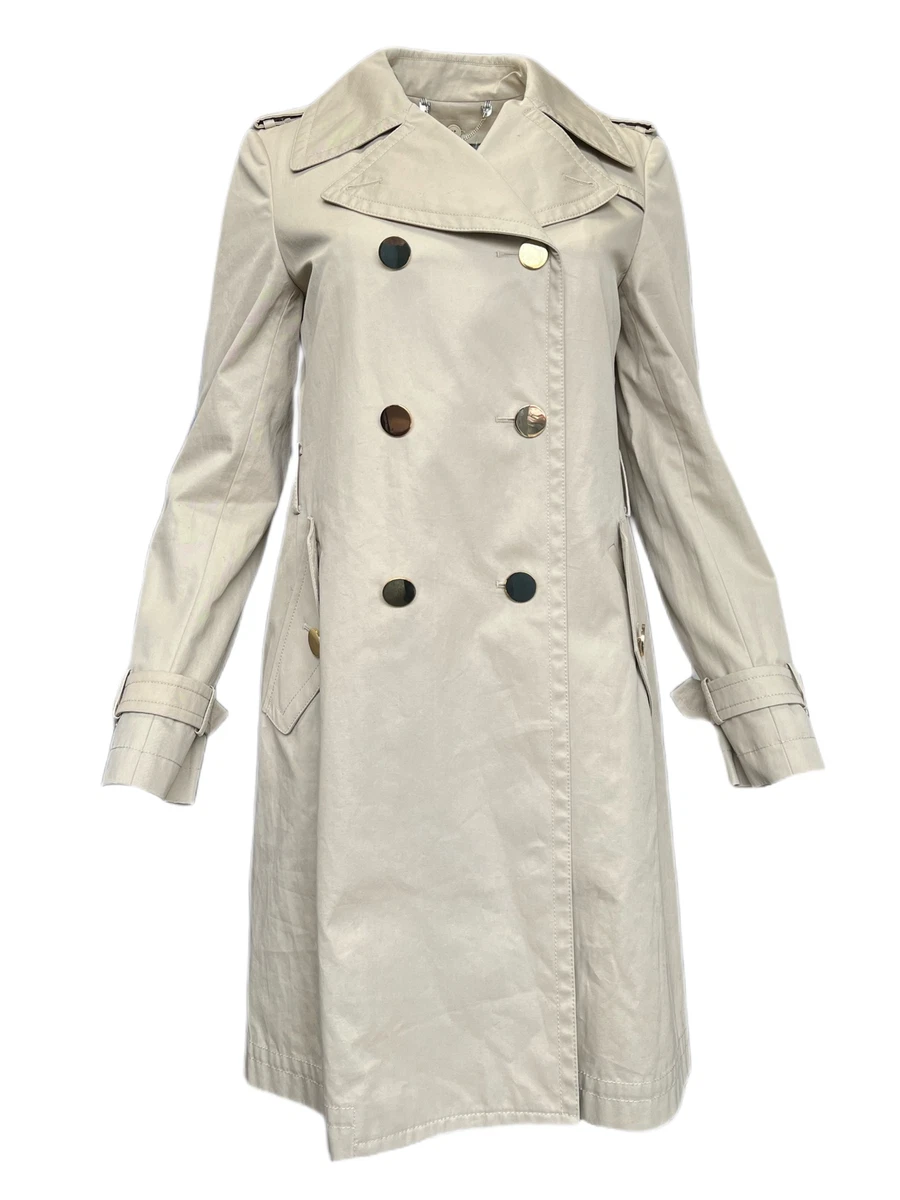 No belt trench best sale coat