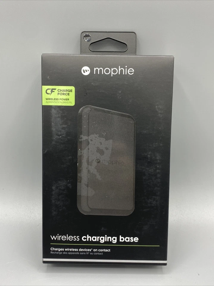 NUEVO Mophie Charge Force Qi Base de Carga Inalámbrica Soporte Pad iPhone X Galaxy Nuevo en Caja Foto 2 de 4