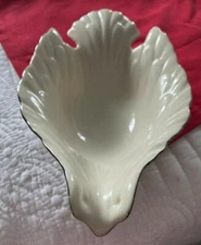 Lenox Dove Collection Platinum trim Open Candy/Nut Dish USA