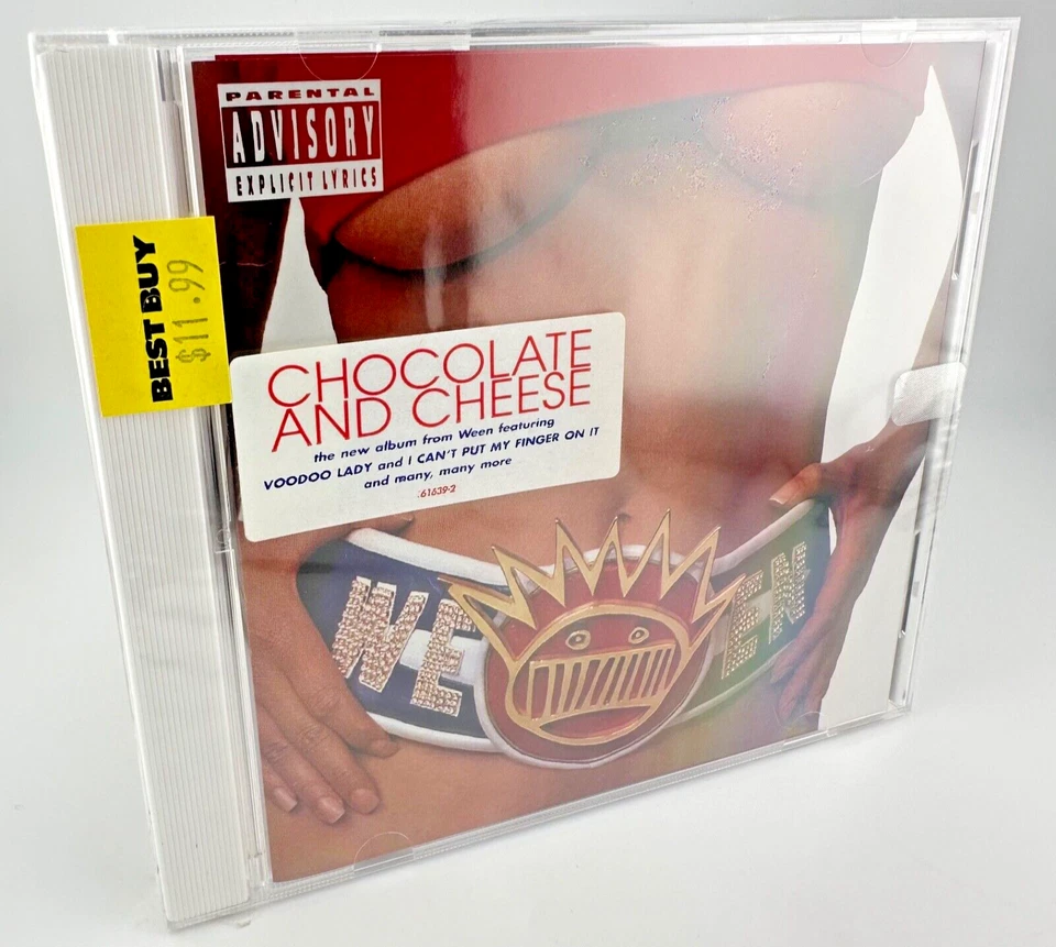 Ween - Chocolate & Cheese [ EXTREMELY RARE ORIGINAL HYPE 1st PRESS NEW CD, 1994] Foto 4 de 4