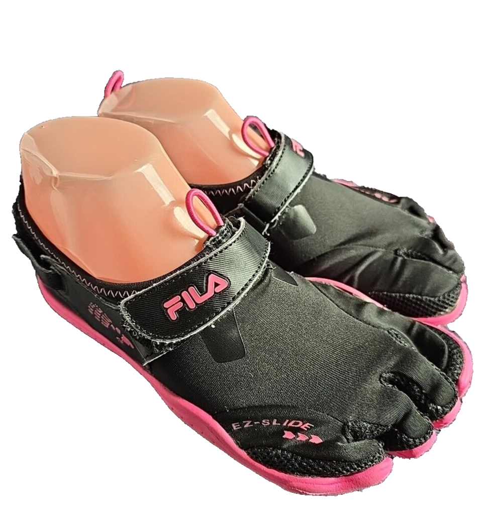 Fila Skele Toes EZ Slide drenaggio illuminato sandalo scarpe acqua rosa donna taglia 6