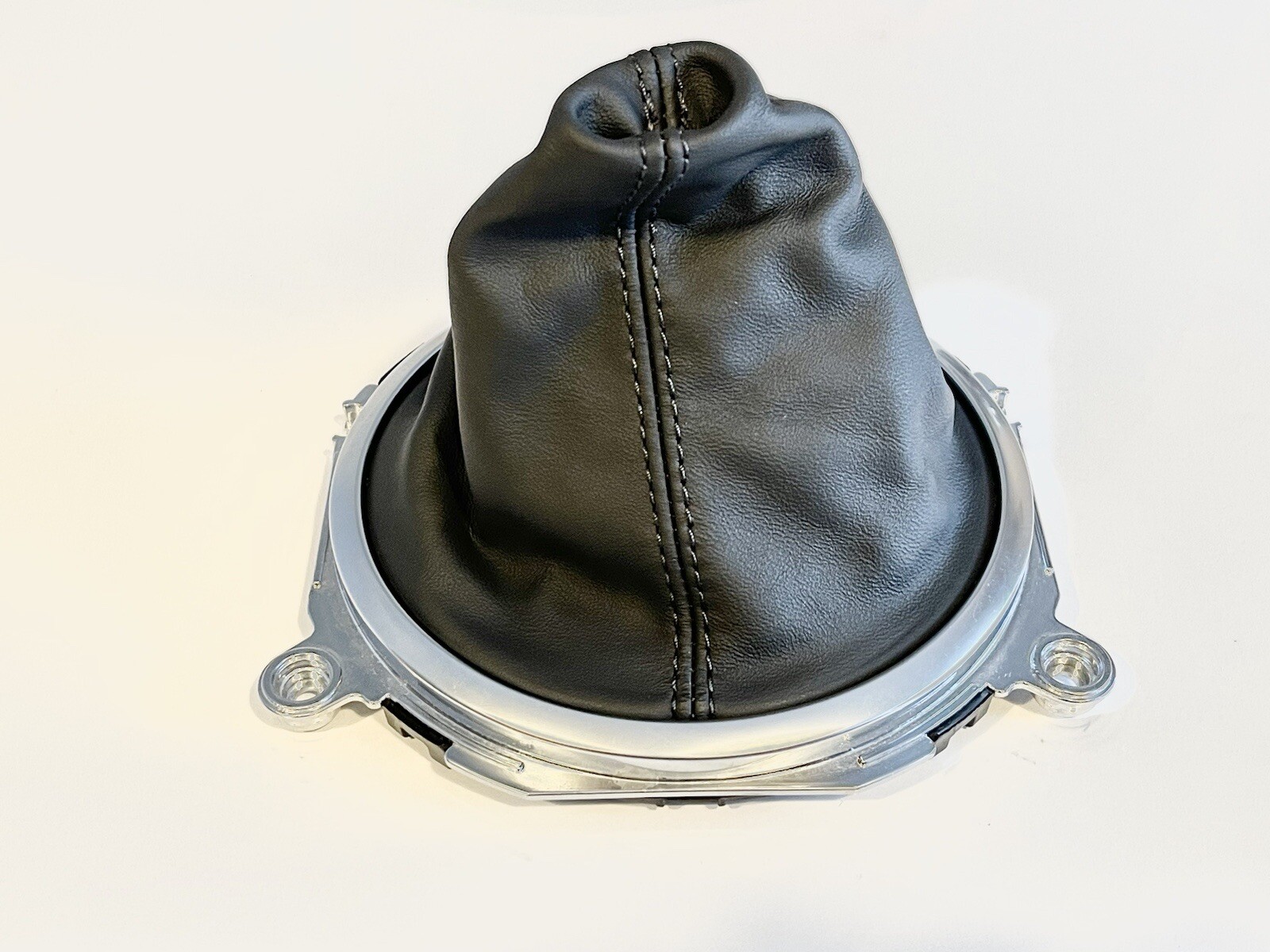 BLACK STITCH FITS BMW MINI R50 R53 GEAR GAITER SUEDE 2001-2006 CUSTOM BLACK STITCH FITS BMW MINI R50 R53 GEAR GAITER SUEDE 2001-2006 CUSTOM